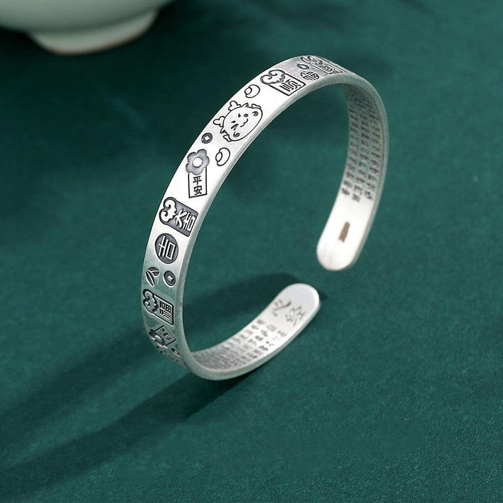 Dragon Year Silver Bracelet Women Do Not Fade - Mamofa Global Store