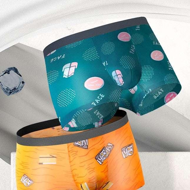 Men's Lightweight Printed Breathable Boxers - Mamofa Global Store