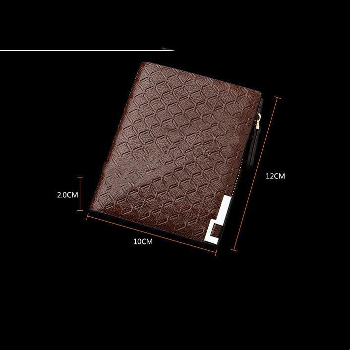 Multifunctional Zipper Business Youth Card Case Student Wallet - Mamofa Global Store