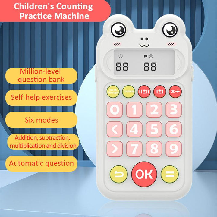 Mini Calculator Portable Student Cute Arithmetic Learning Machine - Mamofa Global Store