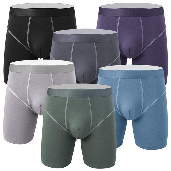 Men's Anti-wear Leg Casual Mid-rise Boxers - Mamofa Global Store