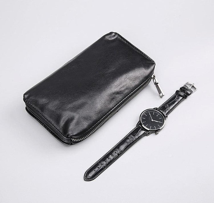 Retro Casual Men's Top Leather Wallet - Mamofa Global Store