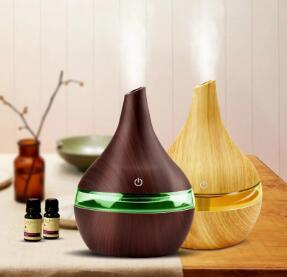 Wood grain tip humidifier air purifier - Mamofa Global Store