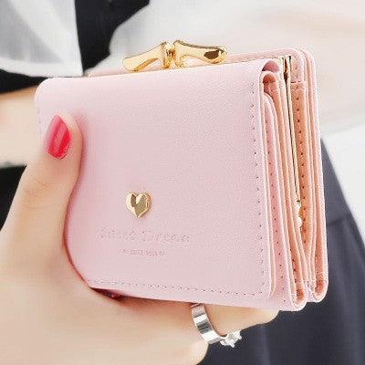 Buckle Change Bit Card Bag Multi-function Wallet - Mamofa Global Store