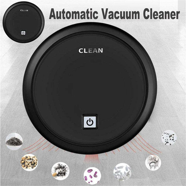 3-in-1 Robot Vacuum Cleaner 1800Pa Multifunctional Smart Floor Cleaner USB Rechargeable Dry Wet Sweeping Vacuum Cleaner - Mamofa Global Store