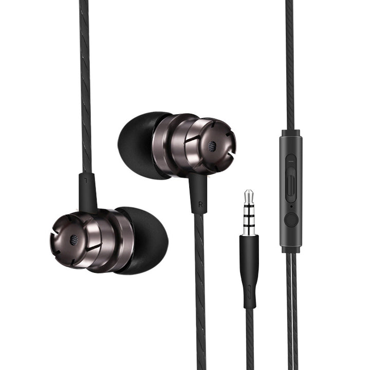 Metal turbo in-ear headphones - Mamofa Global Store