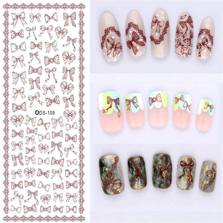 Watermark sticker decal nail sticker - Mamofa Global Store