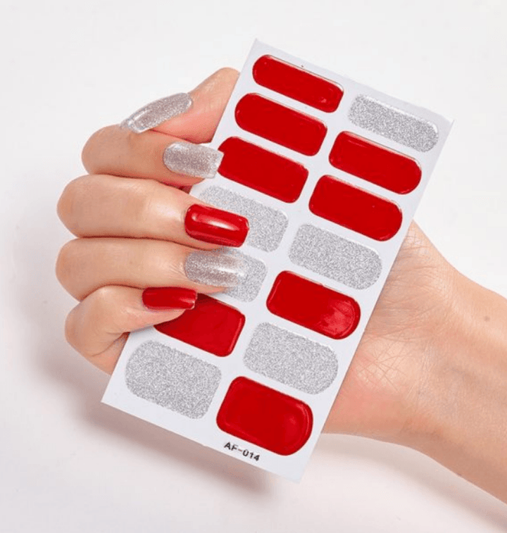 Nail Stickers, Nail Polish Glue, Full Nail Stickers - Mamofa Global Store