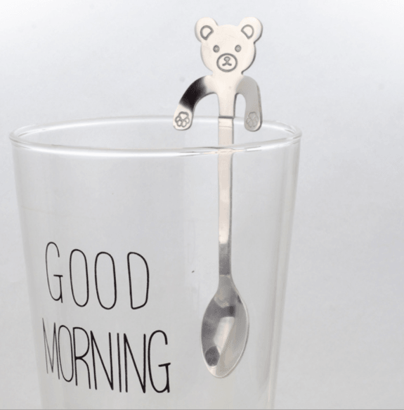 Coffee spoon, 304 creative stainless spoon, dessert spoon, cute cartoonhandle, hangingfeces coffee spoon - Mamofa Global Store