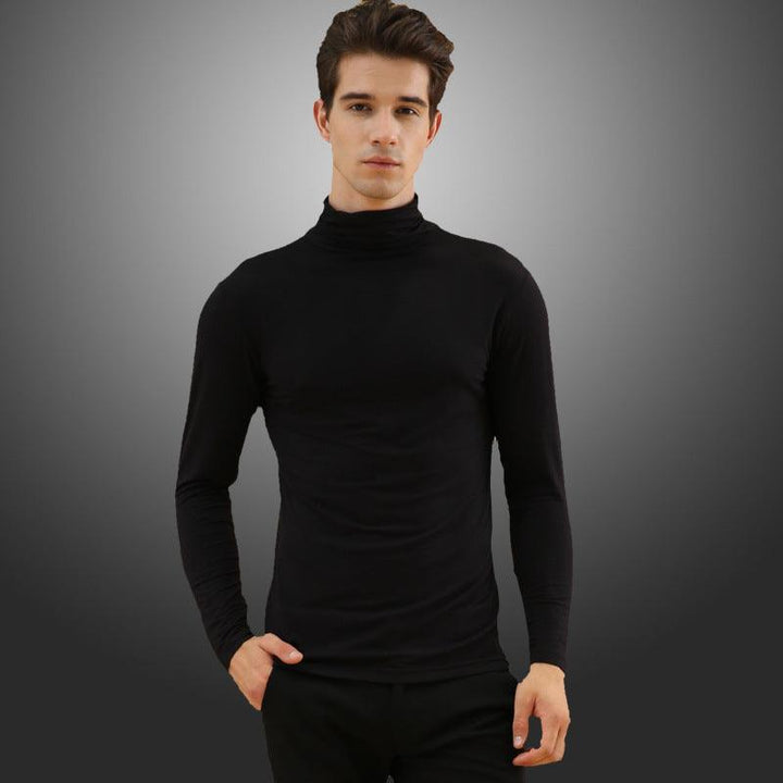 Men's high neck lapel thermal underwear - Mamofa Global Store