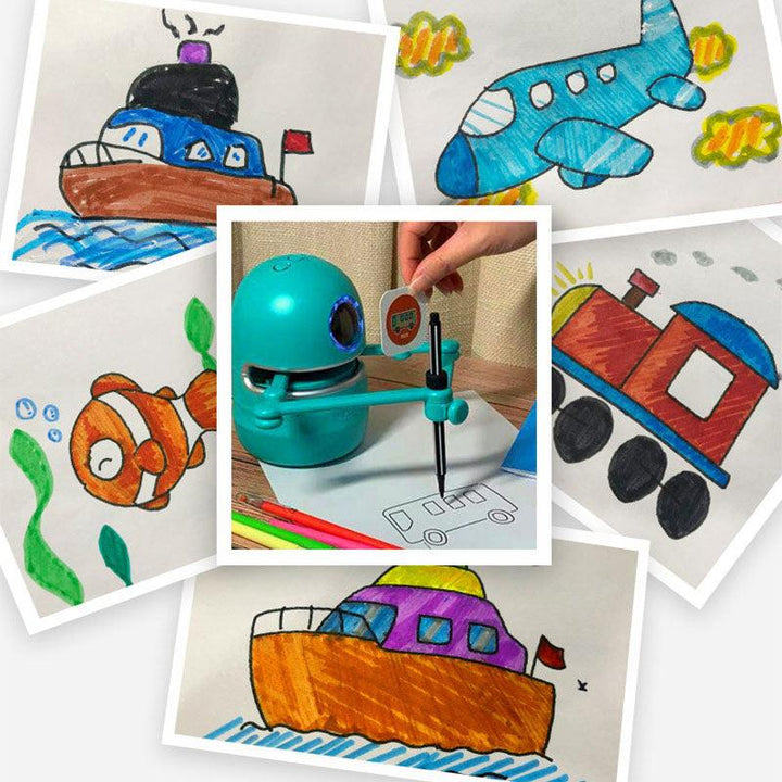 Painting Robot Kindergarten Children Students - Mamofa Global Store