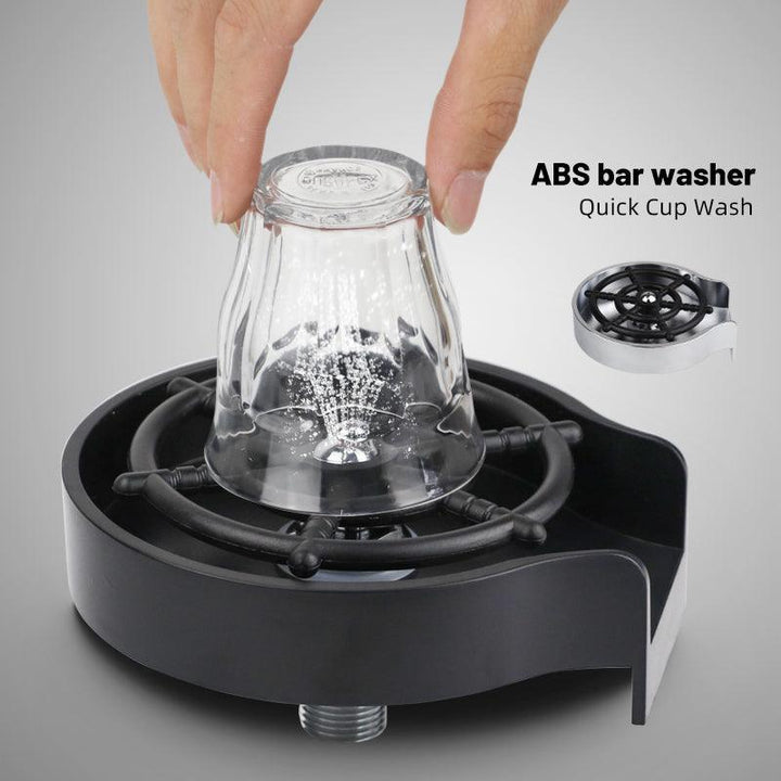 Bar Counter Cup Washer Sink High-pressure Spray Automatic Faucet Coffee Pitcher Wash Cup Tool Kitchen - Mamofa Global Store