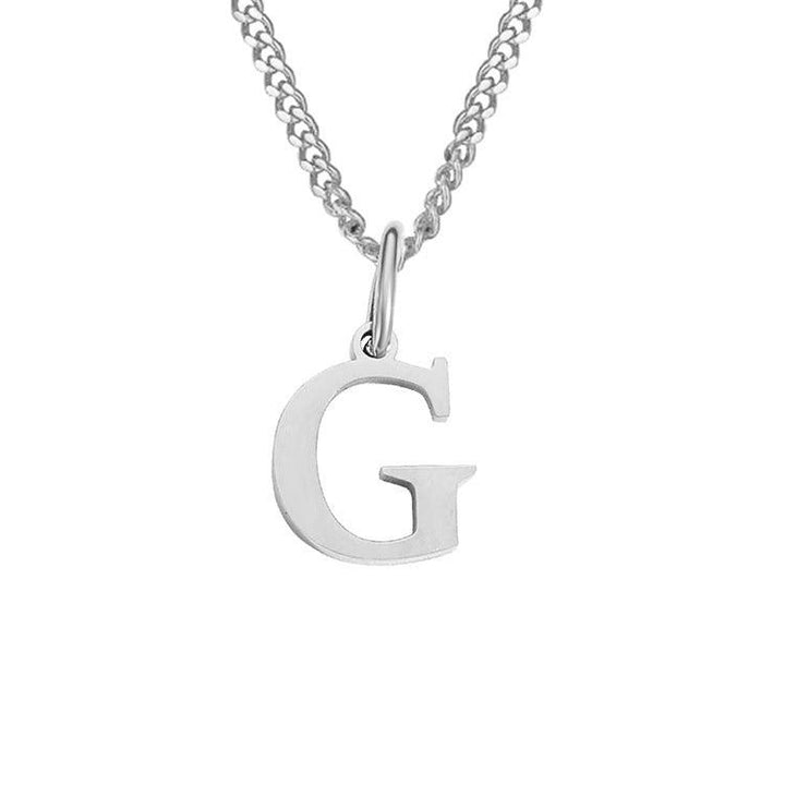 26 Letters All-Match 14K Stainless Steel Necklace - Mamofa Global Store