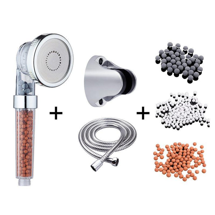 Pressurized Negative Ion Three-speed Shower Head - Mamofa Global Store