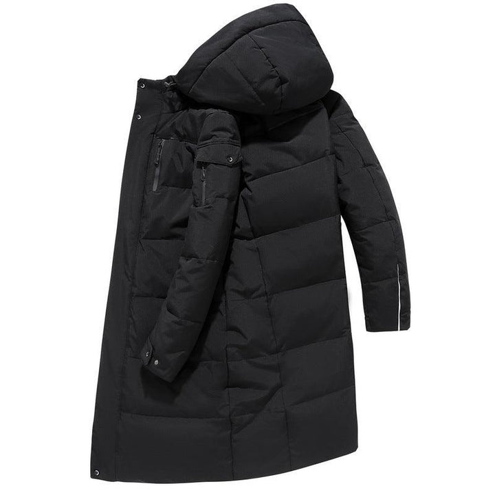 Long padded down jacket for men - Mamofa Global Store