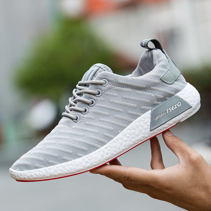 Spring and Autumn New Korean men's casual shoes men's shoes all-match tide running shoes lazy shoes - Mamofa Global Store