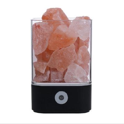 USB Crystal Light Himalayan Salt LED Lamp - Mamofa Global Store