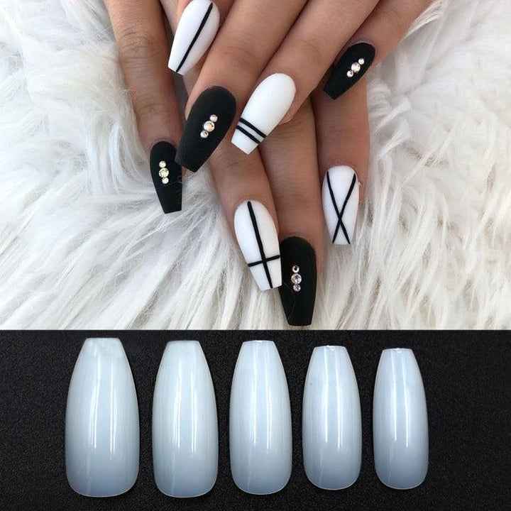 transparent / natural fake nails - Mamofa Global Store