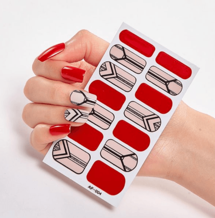 Nail Stickers, Nail Polish Glue, Full Nail Stickers - Mamofa Global Store