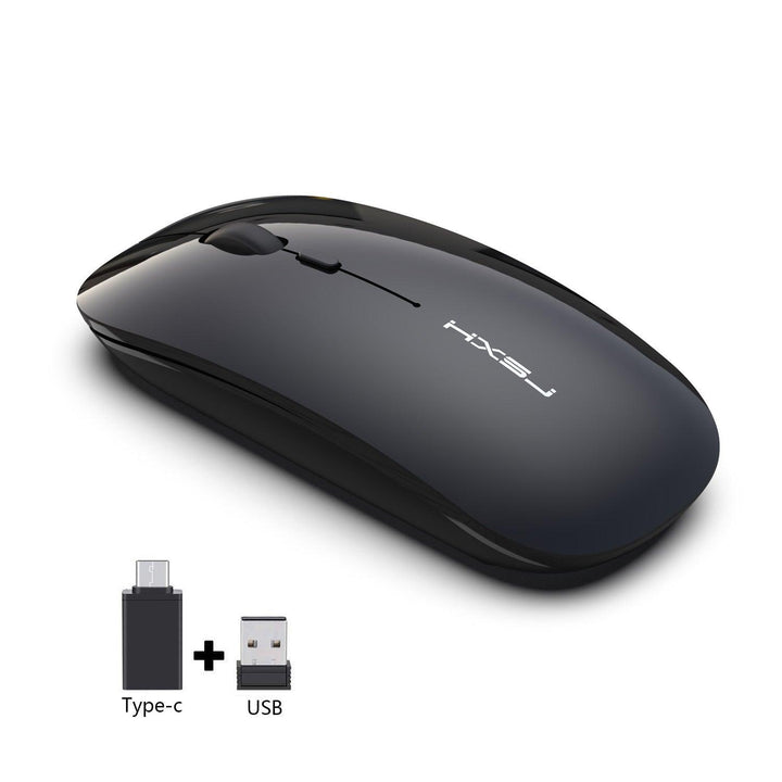 M60 Rechargeable Wireless Mouse Mute Mouse - Mamofa Global Store