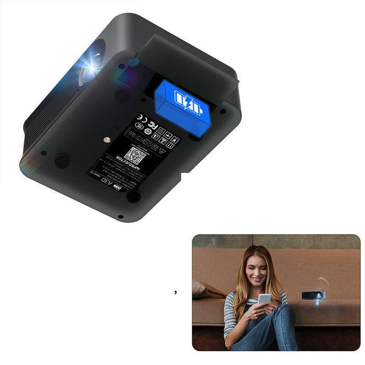 Portable Small Wireless High-definition Multi-function Indoor And Outdoor Compact Projector - Mamofa Global Store