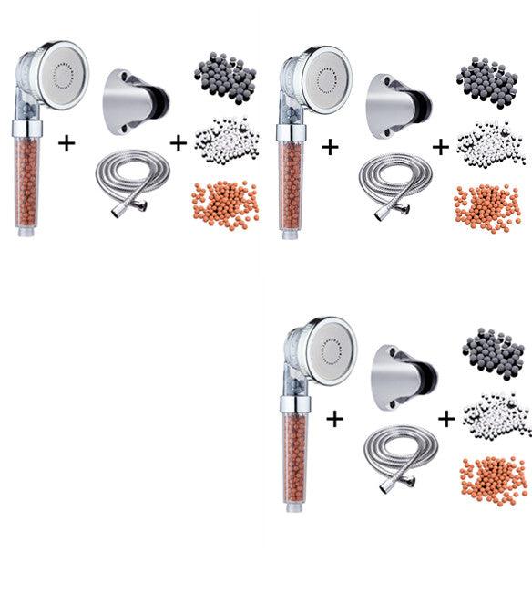 Pressurized Negative Ion Three-speed Shower Head - Mamofa Global Store