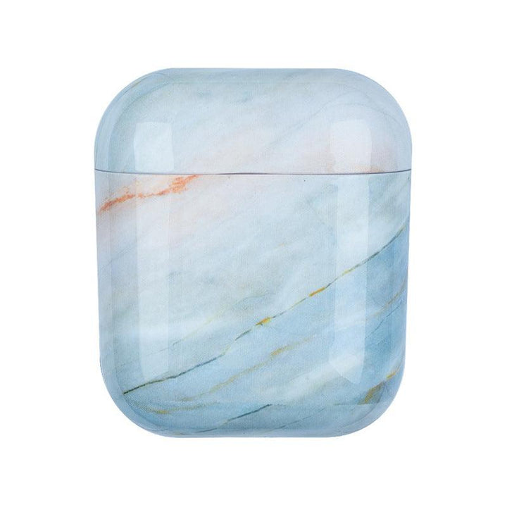 Compatible with Apple, Compatible with Apple , Marbled earphone case - Mamofa Global Store