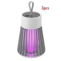 Electric-Shock Physical Mosquito Killer Light Purple Light Mosquito Trap Mosquito Killer Portable OutdoorBedroom USB Rechargeable Mosquito Trap - Mamofa Global Store