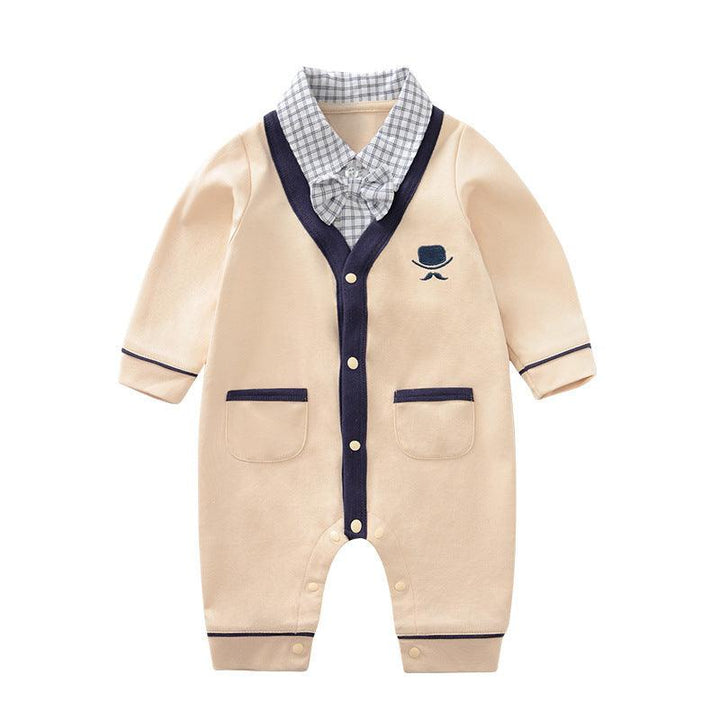 Fake Two Outer Clothing Newborn Clothing Crawl - Mamofa Global Store