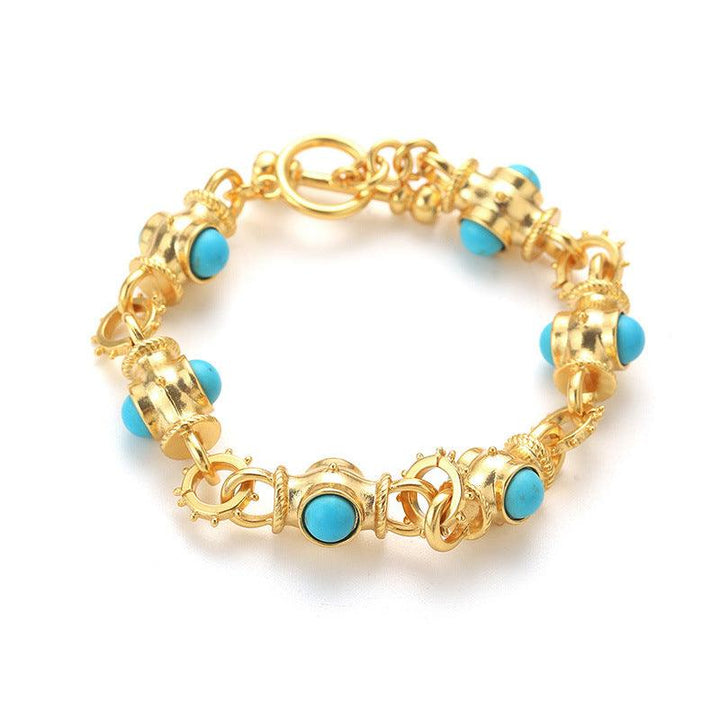 Super Fairy Stitching Color Geometric Glazed Bracelet - Mamofa Global Store