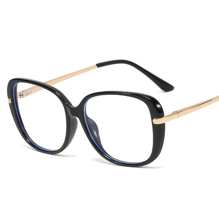 Large frame glasses frame myopia glasses - Mamofa Global Store