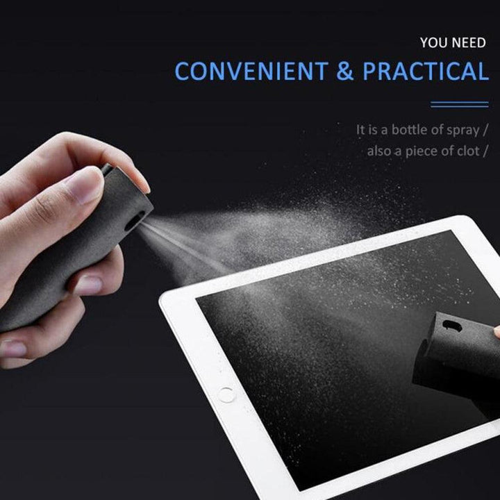 2 In 1 Phone Computer Screen Cleaner Kit For Screen Dust Removal Microfiber Cloth Set - Mamofa Global Store