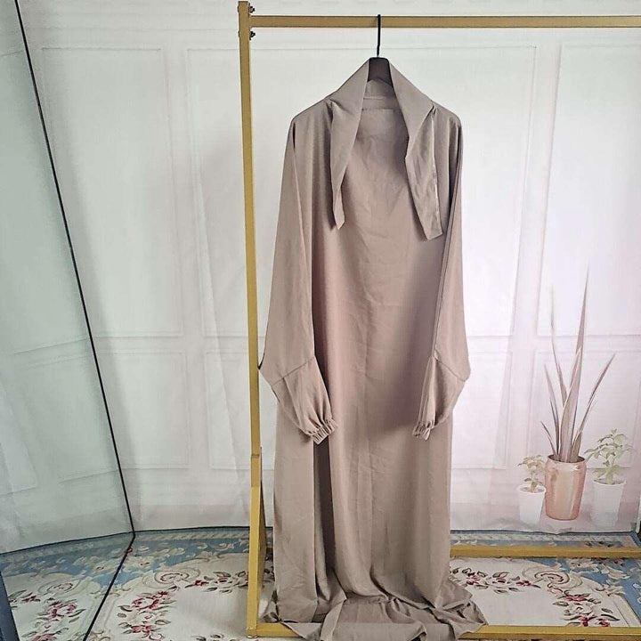 Abaya Turkey One-piece Prayer Dress - Mamofa Global Store