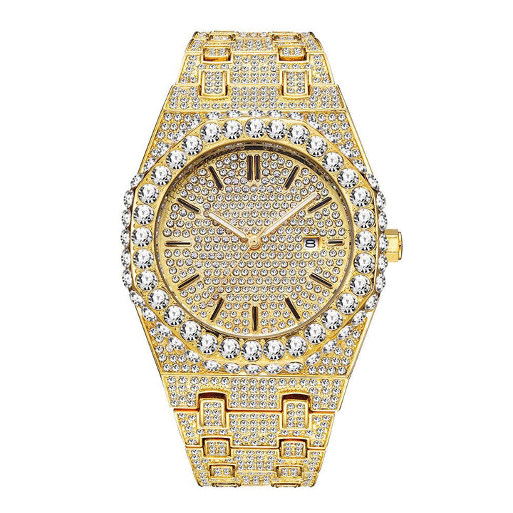 Fashion Starry Diamond Men's Quartz Watch - Mamofa Global Store