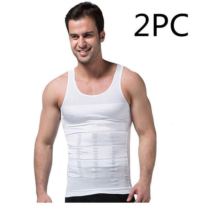 Men's Tight-waist Body Shaper Tank Top Corset - Mamofa Global Store