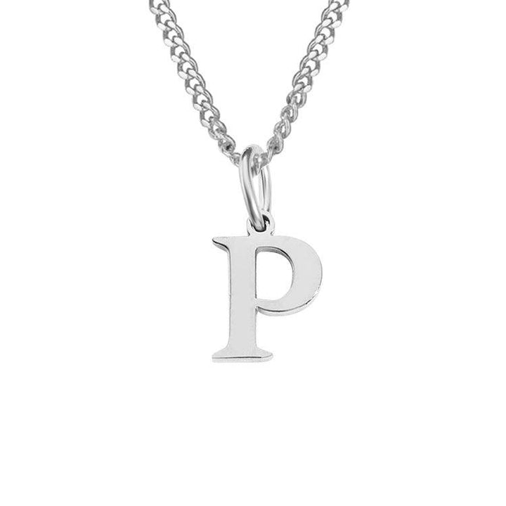 26 Letters All-Match 14K Stainless Steel Necklace - Mamofa Global Store