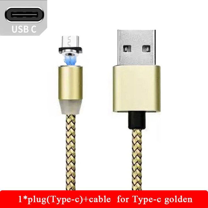 Compatible with Apple , YBD 1m magnetic LED charging cable - Mamofa Global Store