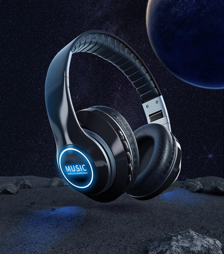 Colorful glowing cool headphones - Mamofa Global Store