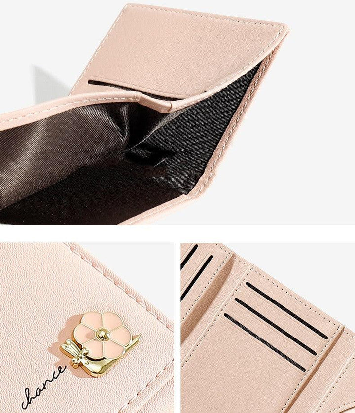Korean Version Of Women's Foldable Wallet - Mamofa Global Store