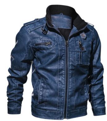 Momenti Istantanei Leather Jacket For Men - Mamofa Global Store