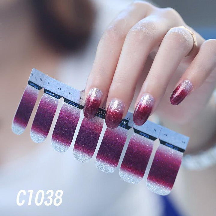 Nail polish nail sticker - Mamofa Global Store