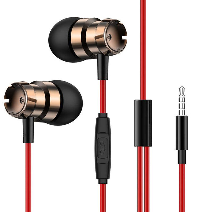 Metal turbo in-ear headphones - Mamofa Global Store