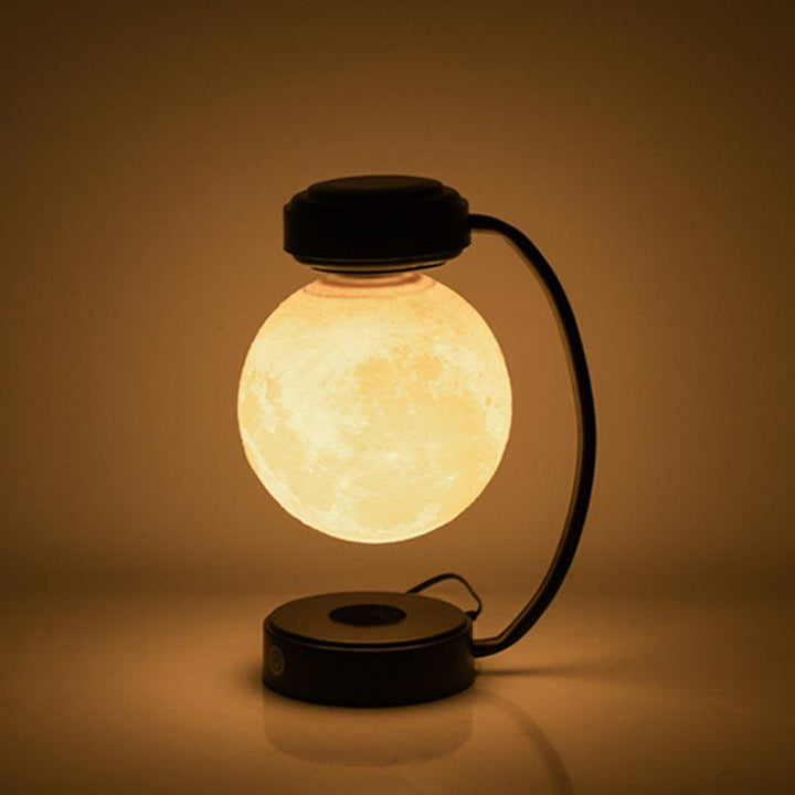 3D LED Moon Night Light Wireless Magnetic Levitating Rotating Floating Ball Lamp For School Office Bookshop Home Decoration - Mamofa Global Store