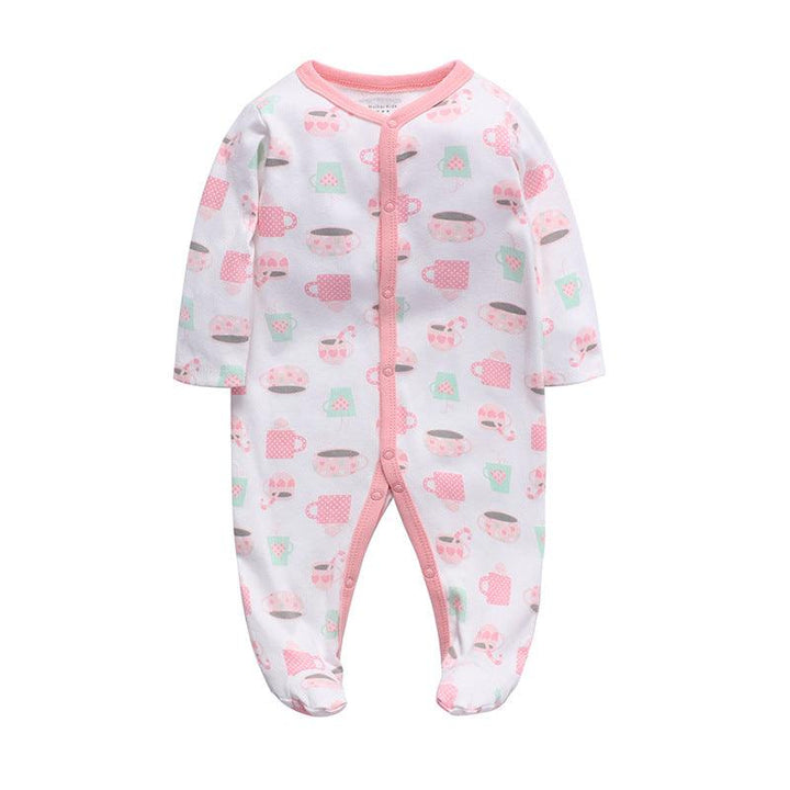 Cotton one-piece clothes baby clothes - Mamofa Global Store