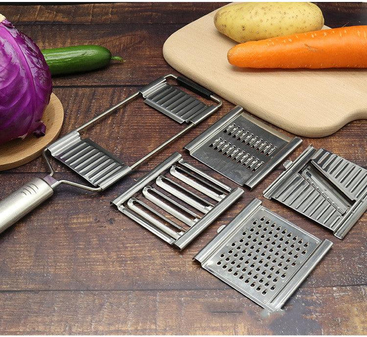 Stainless Steel Grater, Vegetable And Fruit Slicer, Peeler - Mamofa Global Store