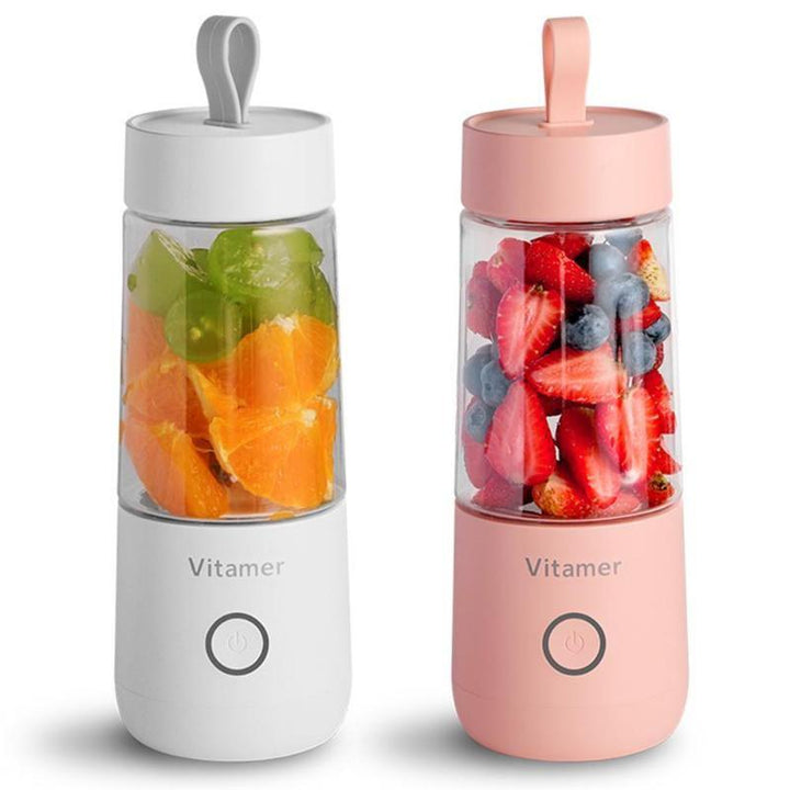 350ml Portable Blender Juicer Electric USB Rechargeable Mixer Smoothie Slushy Cup Fresh Juice Blender Bottle USB Charging Kitchen Gadgets - Mamofa Global Store