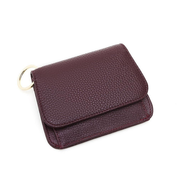 Solid Color Women's Fashion Zipper Coin Purse - Mamofa Global Store