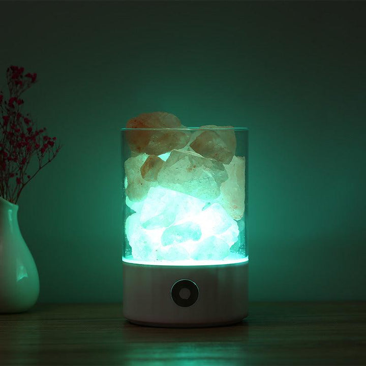 USB Crystal Light Himalayan Salt LED Lamp - Mamofa Global Store