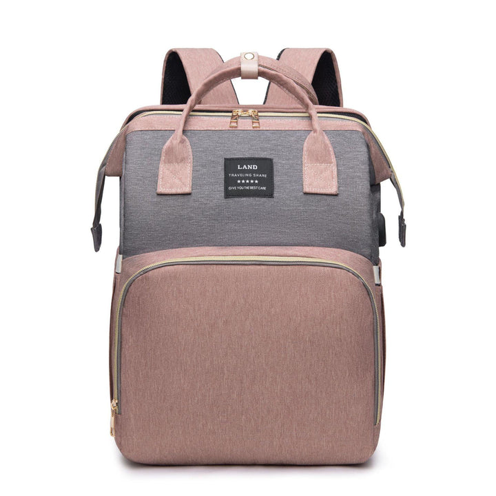New Mummy Baby Crib Backpack Large Capacity Out Milk Insulated Bag Women - Mamofa Global Store