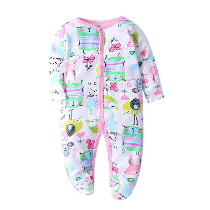 Cotton one-piece clothes baby clothes - Mamofa Global Store